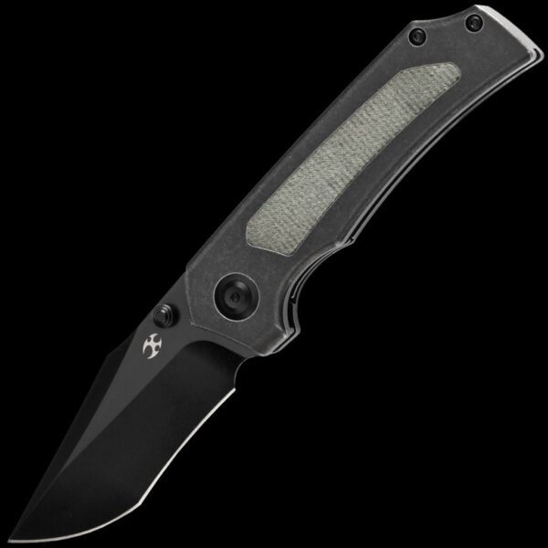 Kansept Fermi - Green Micarta Handle