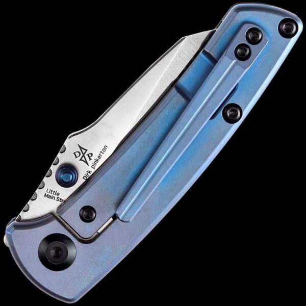 Kansept Little Main Street CPM-S35VN/Blue Anodized Titanium - Image 2