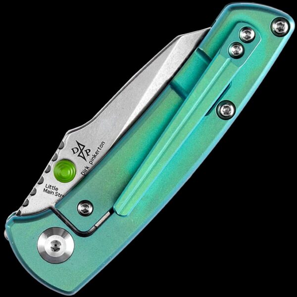 Kansept Little Main Street CPM-S35VN/Green Anodized Titanium - Image 2