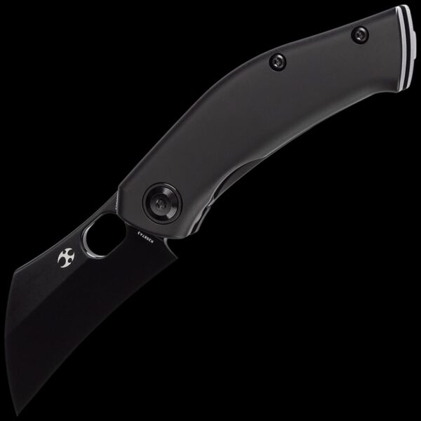 Kansept Osprey Frame Lock Knife - Black Titanium