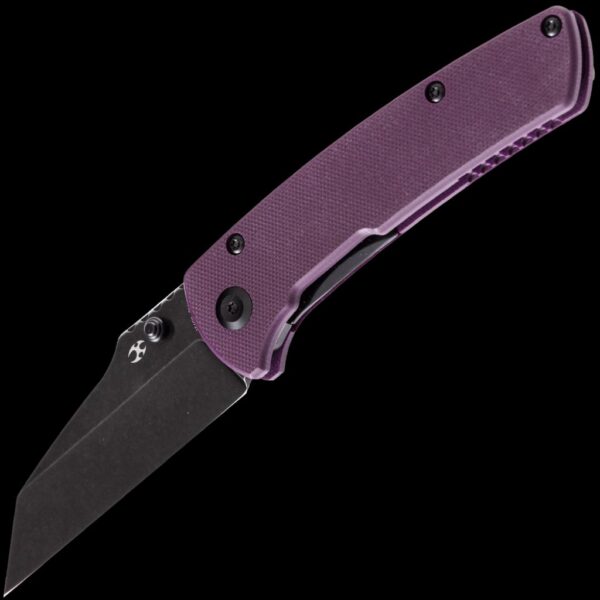 Kansept Main Street - Purple G-10 & Black TiCn