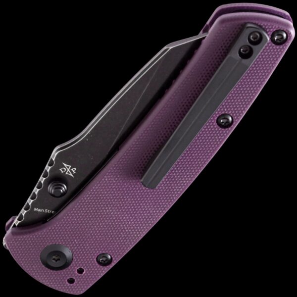 Kansept Main Street - Purple G-10 & Black TiCn - Image 2