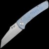 Kansept Main Street - Blue Micarta Handle