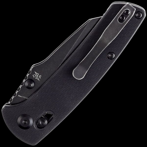 Kansept Main Street Crossbar Lock Knife/Black G-10 Handle - Image 2
