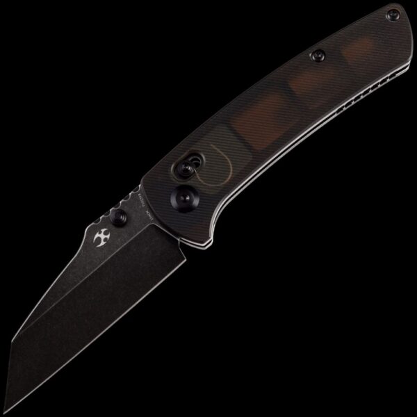 Kansept Main Street Crossbar Lock Knife/Brown Acrylic Handle