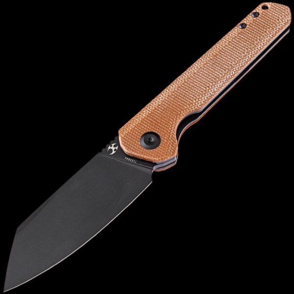 Kansept Bulldozer - D2/Brown Micarta
