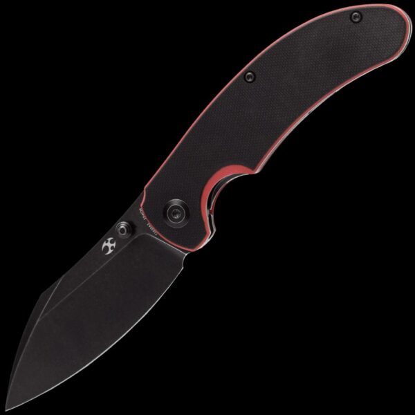 Kansept Nesstreet - 3.58''154CM Blade/Black & Red G-10
