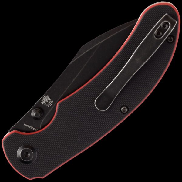 Kansept Nesstreet - 3.58''154CM Blade/Black & Red G-10 - Image 2