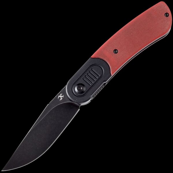 Kansept Reverie Black Stonewashed 154CM/Red G-10