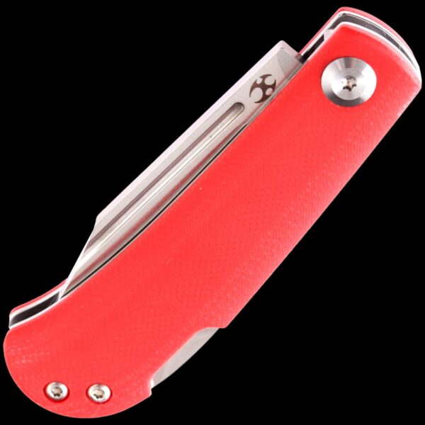 Kansept Wedge Lockback Folding Knife - Red G-10 - Image 2