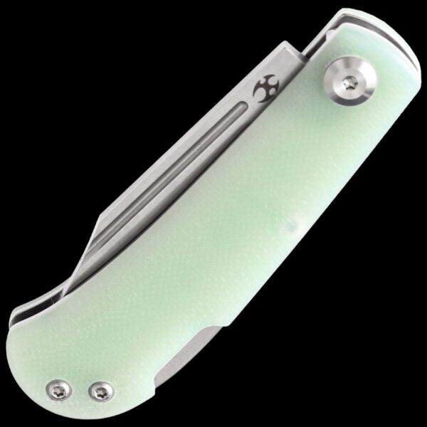 Kansept Wedge Lockback Folding Knife - Jade G-10 - Image 2