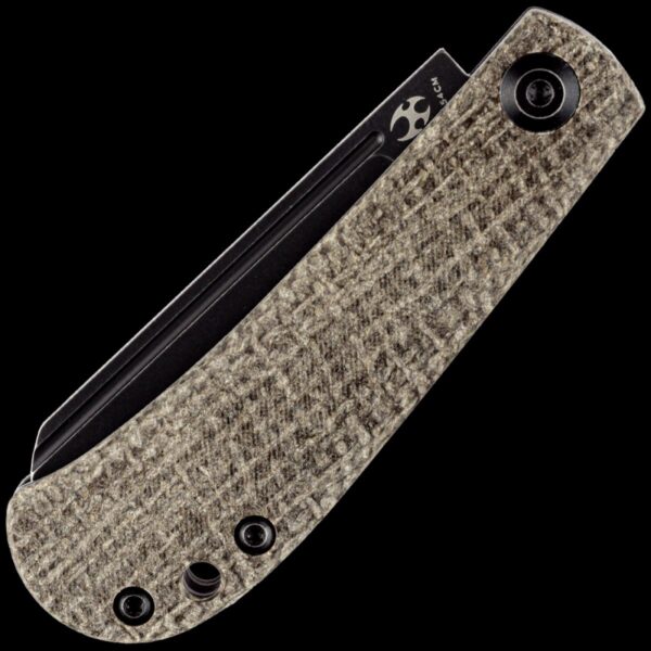 Kansept Bevy Slipjoint Folding Knife - Black TiCn Blade - Image 2