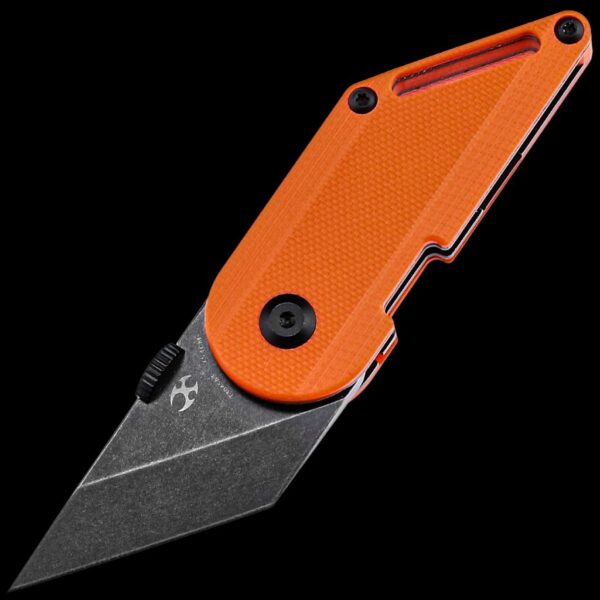 Kansept Dash Folding Kiridashi Knife Orange G-10