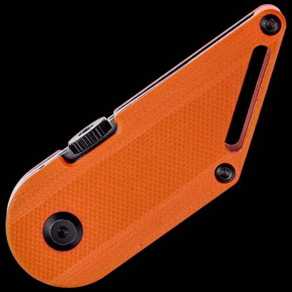 Kansept Dash Folding Kiridashi Knife Orange G-10 - Image 2