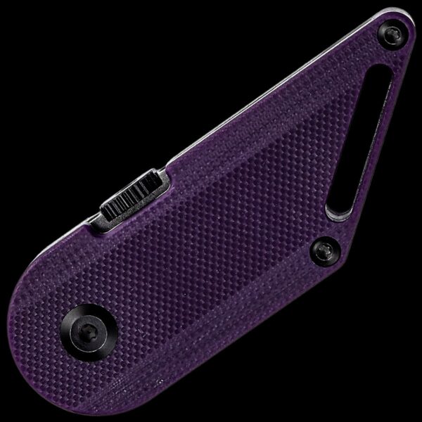 Kansept Dash Folding Kiridashi Knife Purple G-10 - Image 2