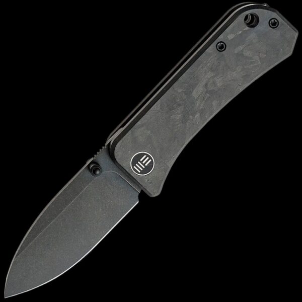 We Knife Banter - Marble Carbon Fiber Handle