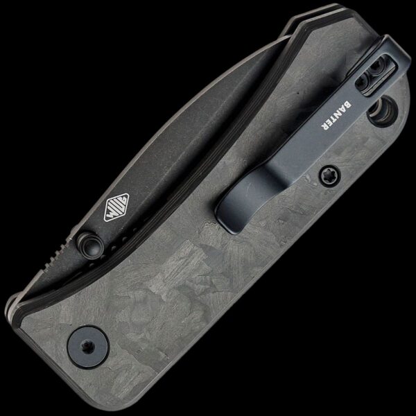 We Knife Banter - Marble Carbon Fiber Handle - Image 2