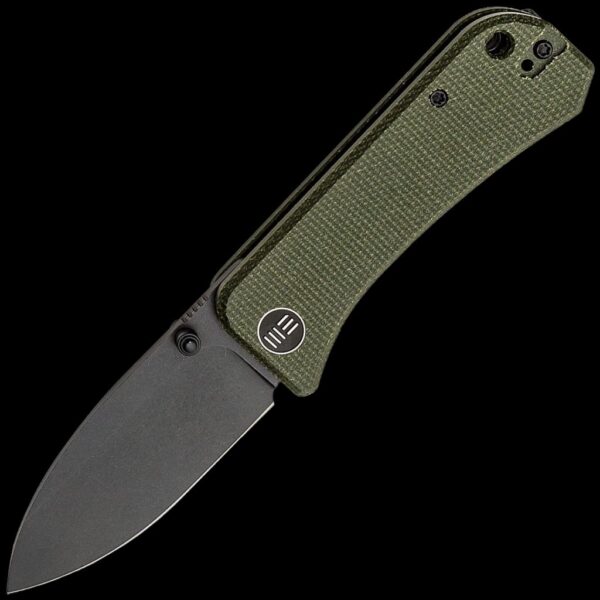 We Knife Banter - Green Micarta Handle