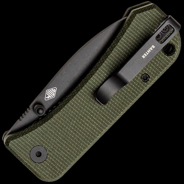 We Knife Banter - Green Micarta Handle - Image 2