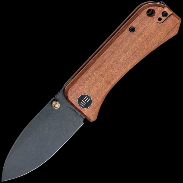 We Knife Banter - Guibourtia Wood Handle
