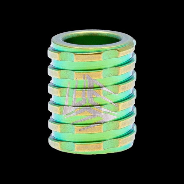 We Knife Titanium Bead - Green