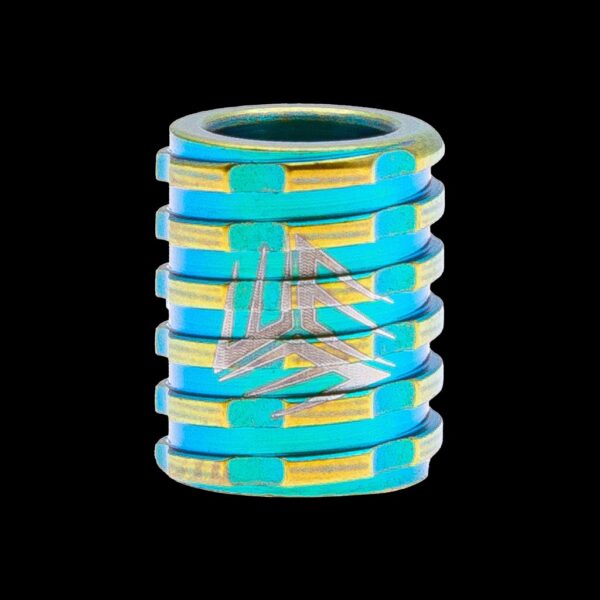 We Knife Titanium Bead - Blue