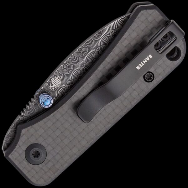 Civivi Baby Banter - 2.34" Damascus/Carbon Fiber & G-10 - Image 2