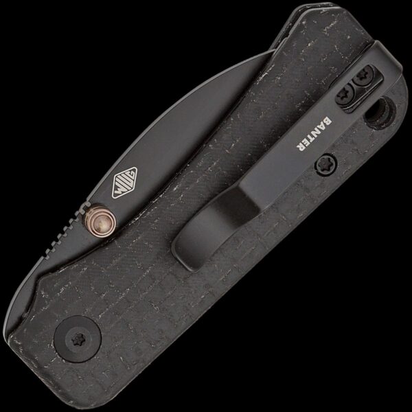 Civivi Baby Banter Wharncliffe - 2.32" Black Micarta - Image 2