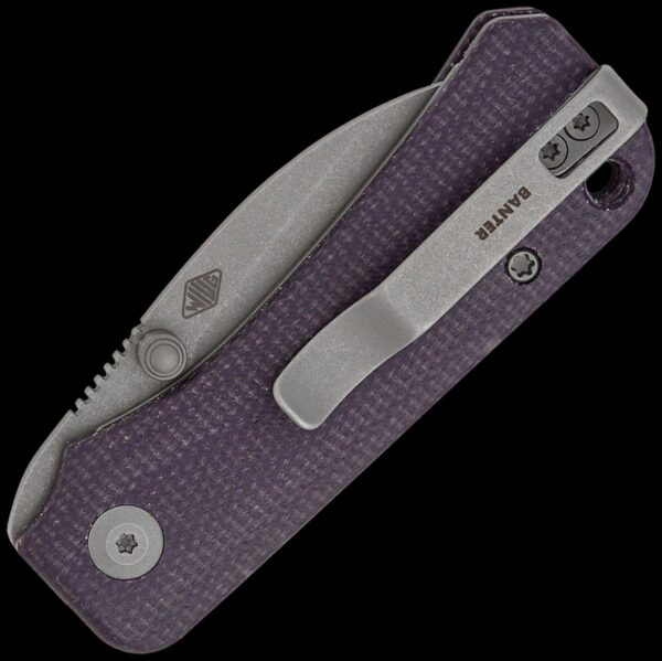 Civivi Baby Banter Wharncliffe - 2.32" Purple Micarta - Image 2