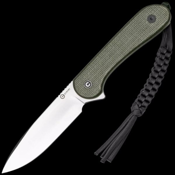 Civivi Fixed Blade Elementum - 3.98" D2/Micarta Handle