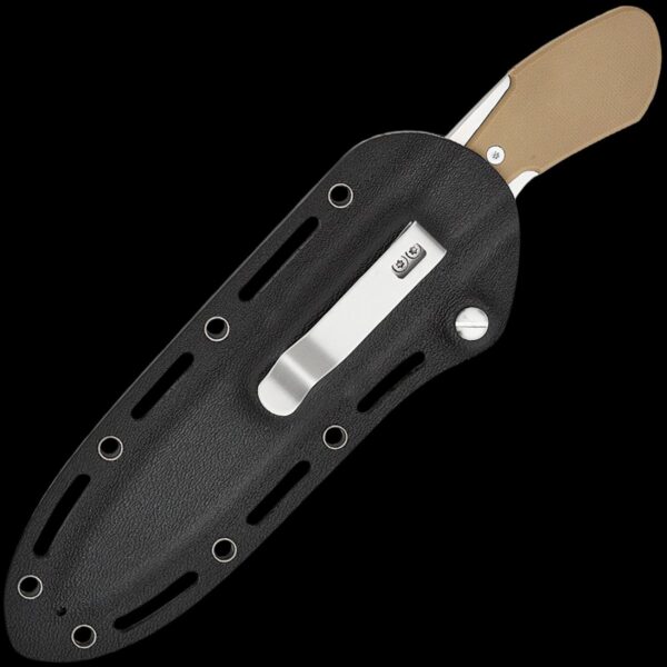Civivi Varius Fixed Blade Knife - Tan G-10 - Image 2