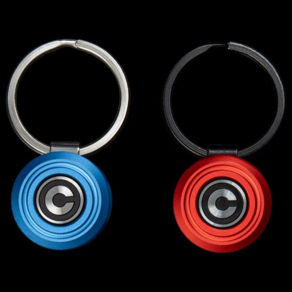 Civivi Key Coin Aluminum Pocket Key Organiser - Red & Blue Set