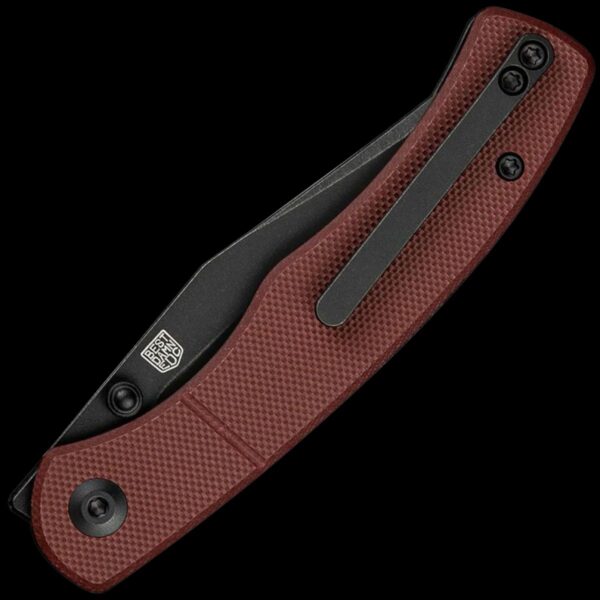 Civivi Clingman - 2.99" Nitro-V/Burgundy G-10 - Image 2