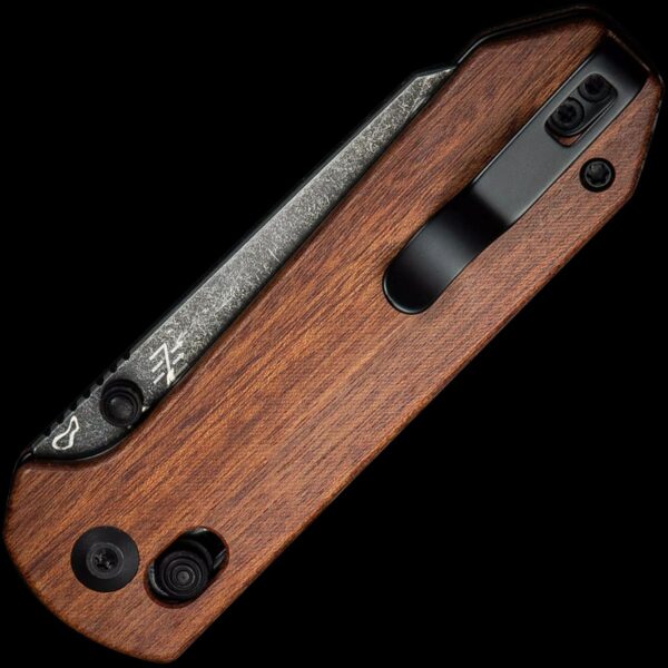 Civivi Yonder 2.88" Damascus/ Guibourtia Wood - Image 2