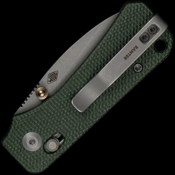 Civivi Baby Banter 2 Green Micarta - 2.34" Nitro-V Blade - Image 2