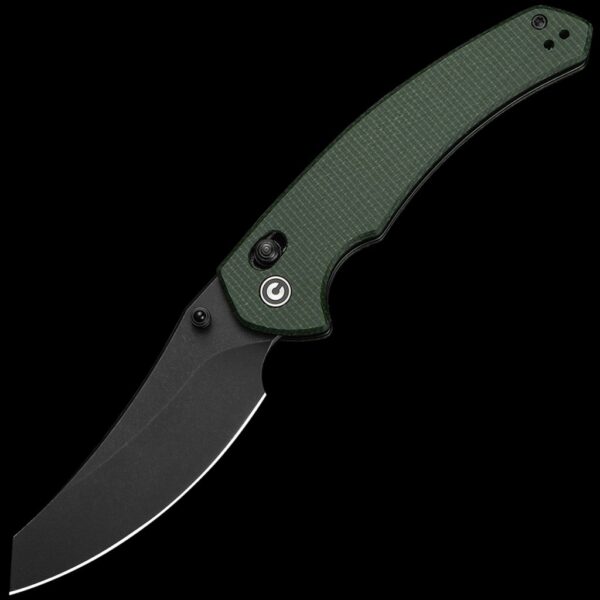 Civivi Sixgill 3.41" Nitro-V - Green Canvas Micarta Handle