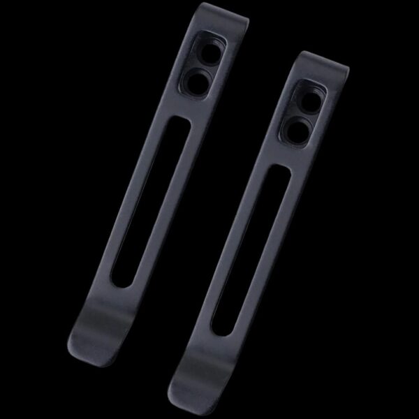 Civivi 2PCS Deep Carry Pocket Clip for EDC Knife with Recessed Screw Hole, NO Screws Included