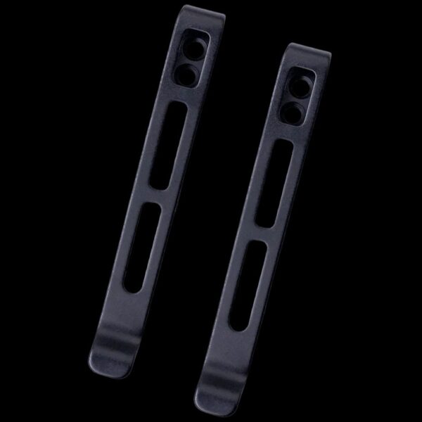 Civivi 2PCS Deep Carry Pocket Clip for EDC Knife with Recessed Screw Hole, NO Screws Included