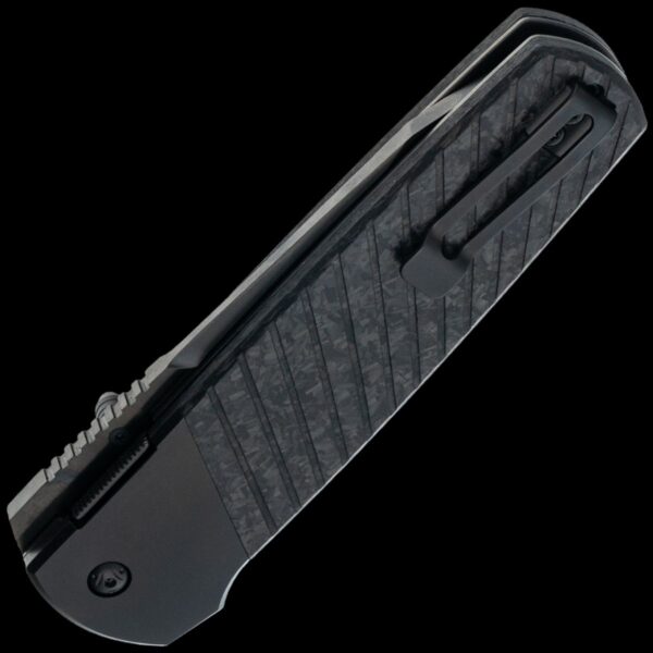 Cold Steel 60 Series Hatamoto Liner Lock Knife - Black Carbon Fiber - Image 2