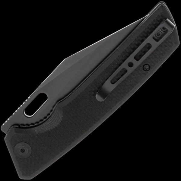 Sencut GlideStrike 3.74" Folding Knife - Black G-10 - Image 2