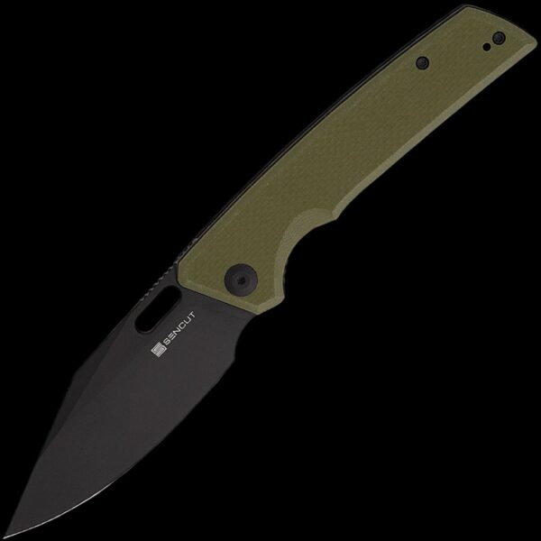 Sencut GlideStrike 3.74" Folding Knife - OD Green G-10