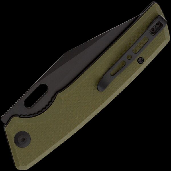 Sencut GlideStrike 3.74" Folding Knife - OD Green G-10 - Image 2