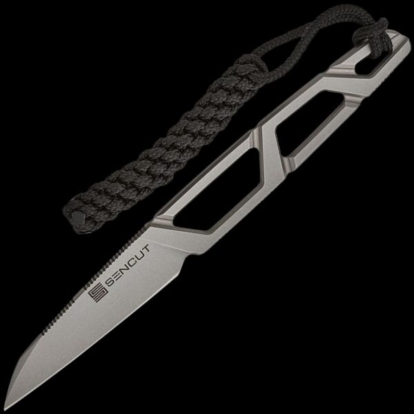 Sencut TEXO Fixed Blade Neck Knife - Stonewash