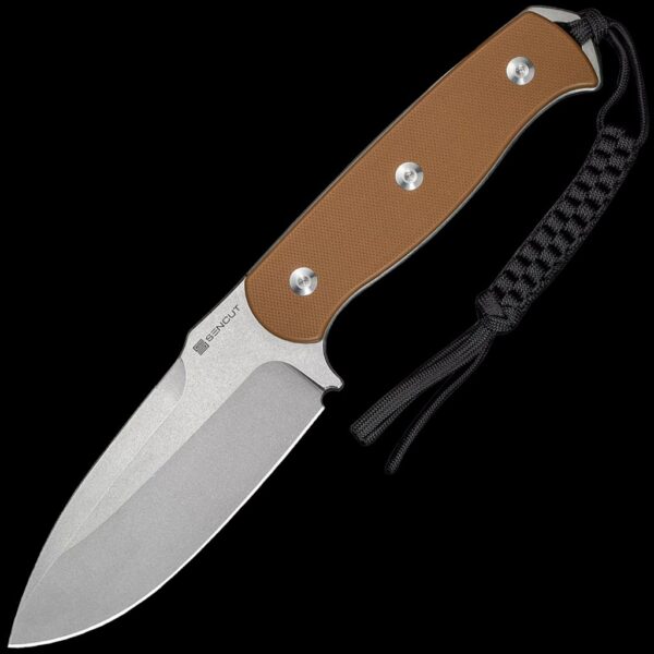Sencut Toxodon Fixed Blade - Brown G-10
