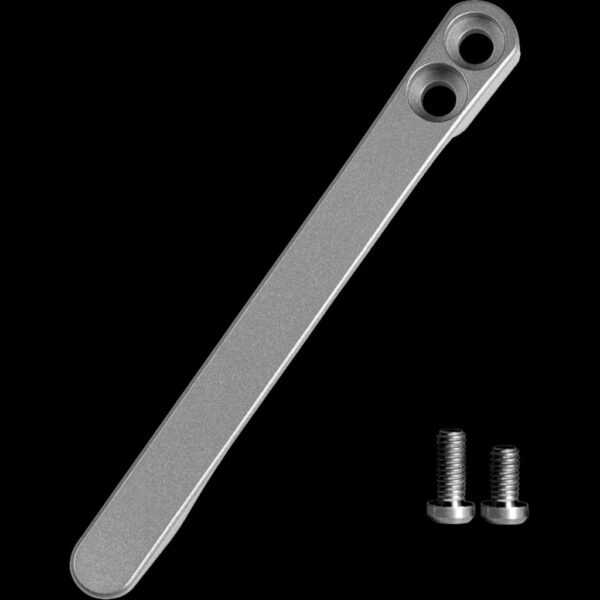 Civivi Titanium Pocket Clip for Baby Banter Knife, with 2PCS Titanium Screws