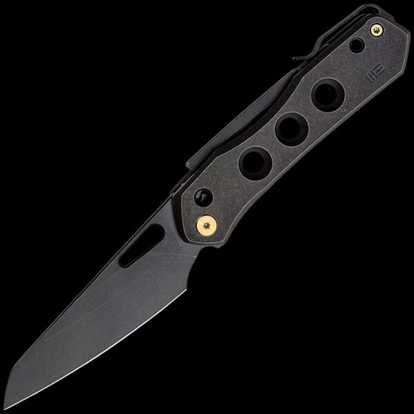 We Knife Vision R Superlock Folding Knife - Black Titanium