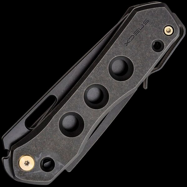 We Knife Vision R Superlock Folding Knife - Black Titanium - Image 2