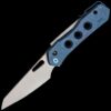 We Knife Vision R Superlock Folding Knife - Blue Titanium