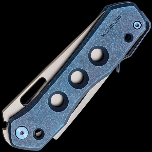 We Knife Vision R Superlock Folding Knife - Blue Titanium - Image 2