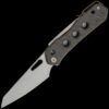 We Knife Vision R Superlock Folding Knife - Tiger Stripe Flamed Titanium
